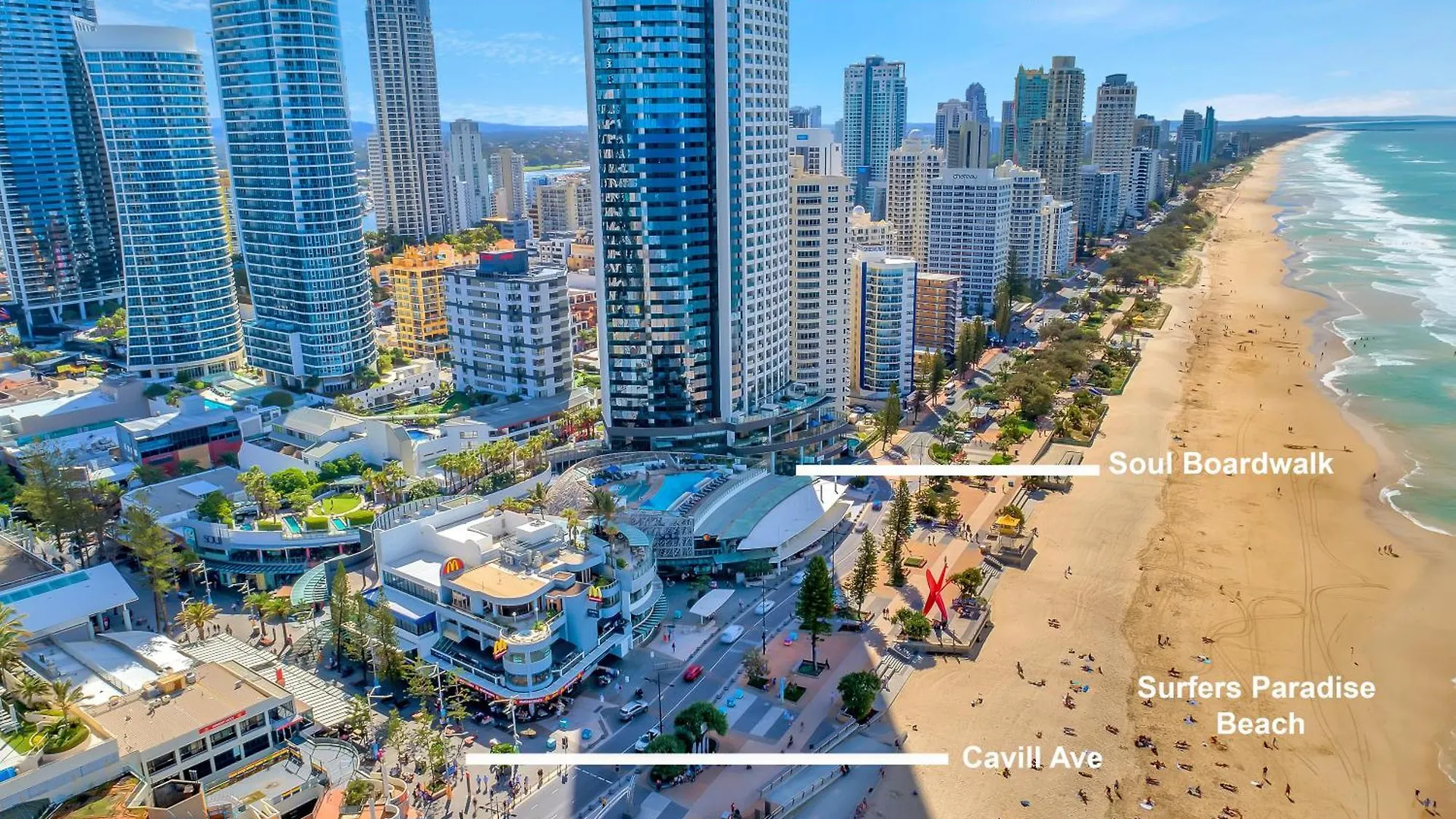 Soul Luxury Ocean View Apartment 3Brm Gold Coast